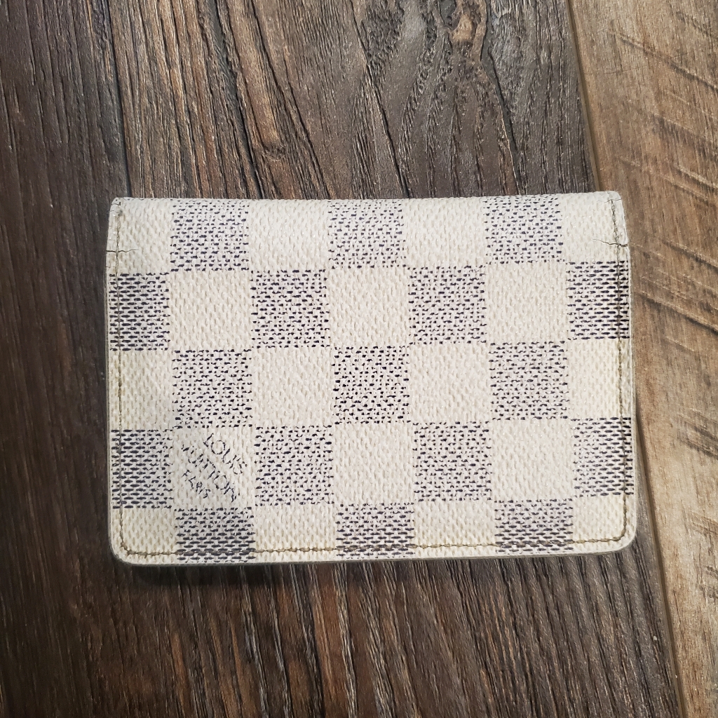 Louis Vuitton Gray Damier Card Holder